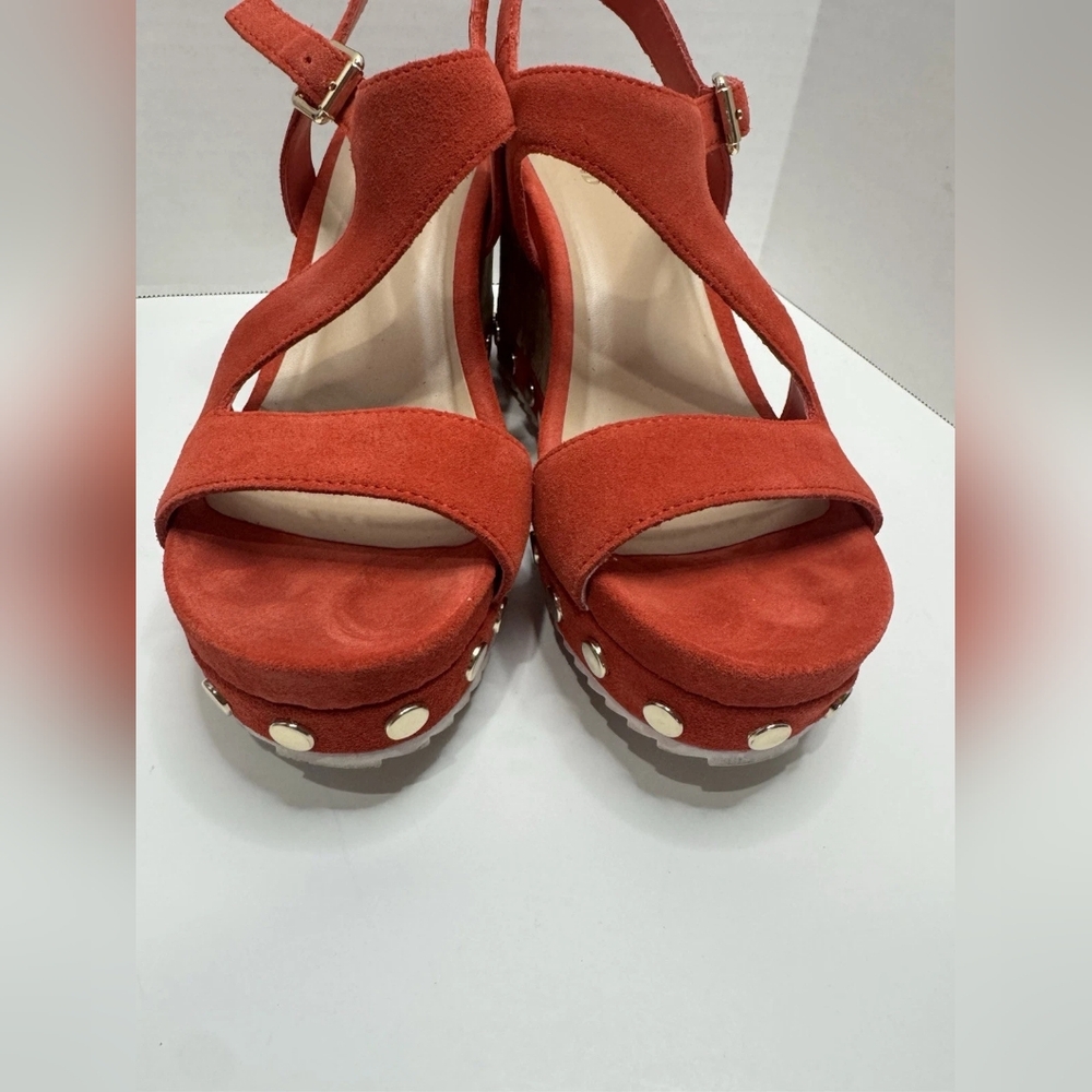 Women's Red Platform Sandals